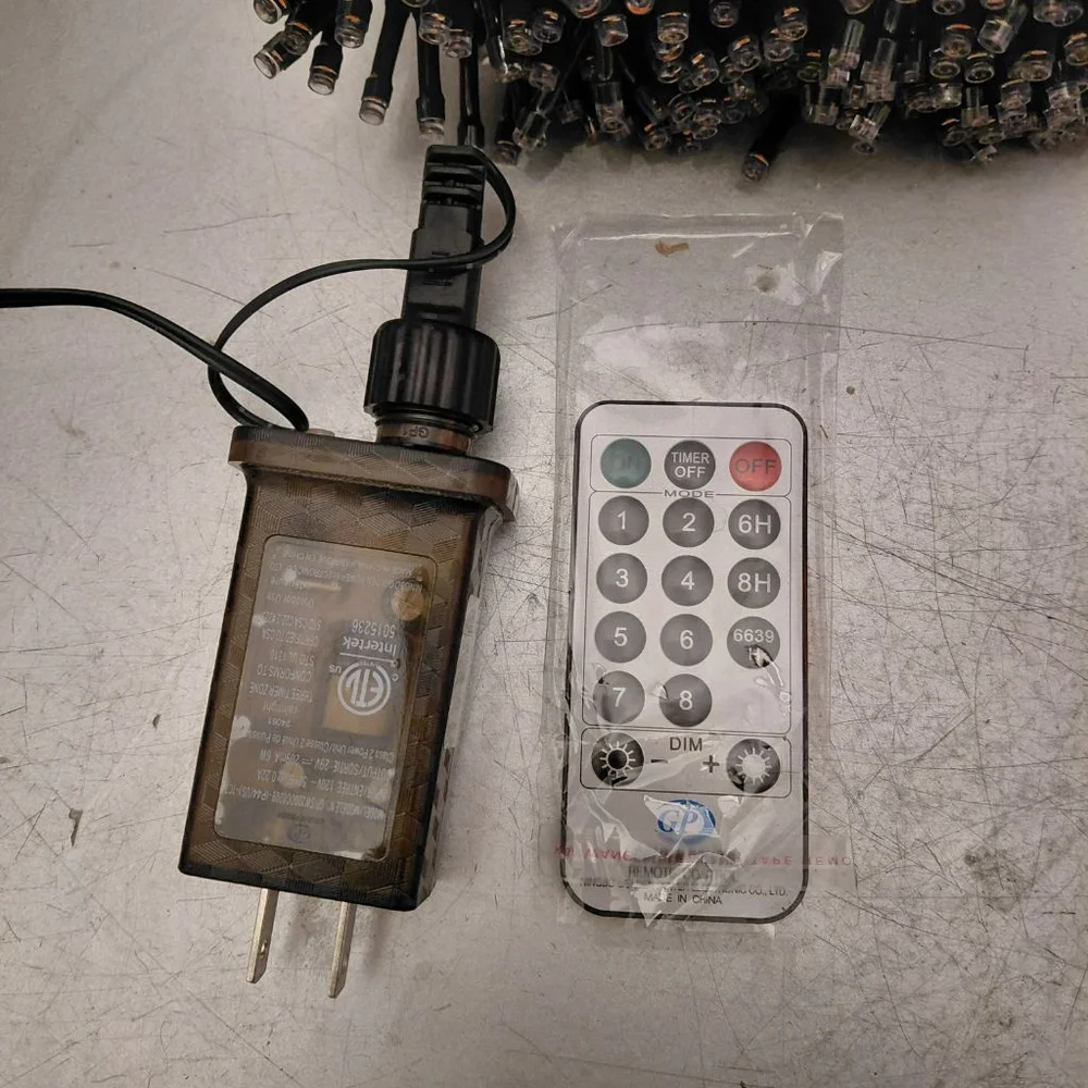 Unbranded String Lights new with remote lights different colors